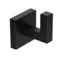 Bathroom Hook, Modern, Square, Black