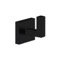 Bathroom Hook, Modern, Square, Black