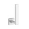 Toilet Paper Holder, Modern, Square, Chrome, Vertical