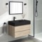 Wall Mounted Bathroom Vanity, Modern, 32