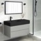 Wall Mounted Bathroom Vanity, Modern, 40