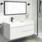 Wall Mounted Bathroom Vanity, Modern, 48