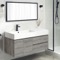 Wall Mounted Bathroom Vanity, Modern, 48