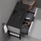 Free Standing Bathroom Vanity, Modern and Shelf, 40