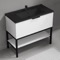 Free Standing Bathroom Vanity, Modern and Shelf, 40