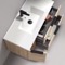 Wall Mounted Bathroom Vanity, Modern, 40