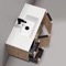Wall Mounted Bathroom Vanity, Modern, 40