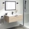 Wall Mounted Bathroom Vanity, Modern, 40