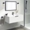 Wall Mounted Bathroom Vanity, Modern, 40