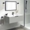 Wall Mounted Bathroom Vanity, Modern, 40
