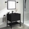 Black Free Standing Bathroom Vanity, 26