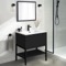Black Free Standing Bathroom Vanity, 26