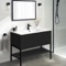 Black Free Standing Bathroom Vanity, 40
