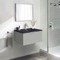 Wall Mounted Small Bathroom Vanity, 26