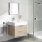 Floating Small Bathroom Vanity, Modern, 24