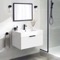 White Floating Bathroom Vanity, Modern, 32