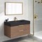 Floating Bathroom Vanity, Modern, Walnut, 40
