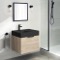Floating Small Bathroom Vanity, Modern, 24
