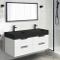 Floating Double Bathroom Vanity, 48