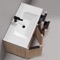 Wall Mounted Bathroom Vanity, Modern, 36