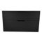 Wall Mounted Black Bathroom Vanity, Modern, 40
