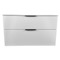 Wall Mounted Bathroom Vanity, Modern, 40