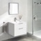 Wall Mounted Bathroom Vanity, Modern, 24