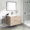 Wall Mounted Bathroom Vanity, Modern, 32