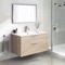 Wall Mounted Bathroom Vanity, Modern, 36