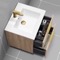 Wall Mounted Bathroom Vanity, Modern, 24