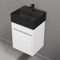 Small Bathroom Vanity, Floating, 16