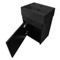 Small Bathroom Vanity, Black, Floating, Modern, 16