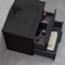 Black Bathroom Vanity, Floating, 26