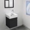 Small Vanity, Black, Modern, 16