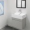 Small Bathroom Vanity, Floating, Modern, 24