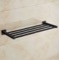 Matte Black Towel Rack