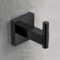 Bathroom Hook, Matte Black