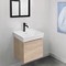 Floating Small Bathroom Vanity, Modern, 18