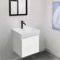 Floating Small Bathroom Vanity, Modern, 18
