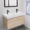 Double Bathroom Vanity, Floating, Modern, 40