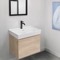 Floating Small Bathroom Vanity, Modern, 24