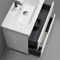 Free Standing Bathroom Vanity, Modern, 34
