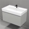 Floating Bathroom Vanity, Modern, 32