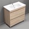 Free Standing Bathroom Vanity, Modern, 34
