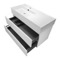 Wall Mounted Bathroom Vanity, Modern, 40