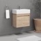 Small Bathroom Vanity, Floating, Modern, 24