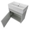 Small Bathroom Vanity, Floating, Modern, 24