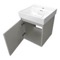 Floating Small Bathroom Vanity, Modern, 18