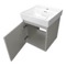 Small Bathroom Vanity, Modern, Wall Mount, 18