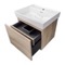 Floating Small Bathroom Vanity, Modern, 24